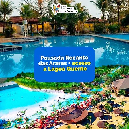 Pousada Recanto Das Araras "Com Acesso Ao Lagoa Quente" Caldas Novas Extérieur photo